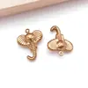 Accesorios de Joyería de Acero Inoxidable Elefante Mariposa Osito Colgante Transfronterizo Hecho a Mano DIY Pulsera Collar Pendientes Colgante Pequeño