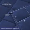 Manta pesada transfronteriza rellena de perlas de vidrio, densidad mejorada, adecuada para adultos, felpa larga, forro polar de cordero de invierno
