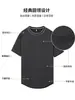 Ropa Deportiva Personalizada Camiseta de Manga Corta para Hombre Ropa Deportiva Ajustada Alta Elasticidad Transpirable Absorbe el Sudor Camiseta Top para Correr Entrenamiento