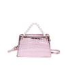 Bolso de Axila Francés Diseño de Nicho Bolso de Perlas Otoño 2025 Nuevo de Moda Patrón de Cocodrilo Bolso de Mujer Bolso de Mano para Hombro