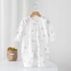 Ropa de verano 2025 para bebés recién nacidos, con estampado de dibujos animados, para niños y mujeres.