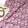 Tela Estampada Digital Estilo Chino Nuevo Estrella Fugaz Morada Material de Algodón Brocado para Vestidos Cheongsam, Blusas y Hanfu
