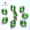 Pendientes DIY, accesorios de joyería, cuentas sueltas de cristal, cuentas aplanadas y cortadas, cuentas para pulseras, envío gratis