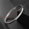 Pulseira Masculina Simples para Casal de Aço Titânio Quente Banhada a Ouro 18K Europeia e Americana Aço Inoxidável Antidesbotamento Joias da Moda