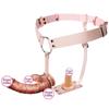 Jiuai Dildo Artificial Carne Macia no Corpo Máquina de Arma Produtos para Adultos Calças Pênis de Vestir Dildo Vestível de Encaixe Brinquedo de Masturbação