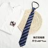 Camisa Escolar JKDK Estilo Preppy Sem Cadarço para Homens e Mulheres com Acessórios Estilosos