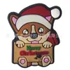 Amuletos para zapatos de muñeco de nieve navideño, Accesorios para zapatos tipo zueco de regalo de Navidad, Decoración de goma blanda de PVC Accesorios para DIY, Transfronterizo