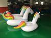 Suministro de fábrica de PVC inflable unicornio flotante fila piscina adulto cama flotante red agua roja cama de aire