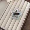 Presilha de Cabelo Bb Clip Gradiente Espinha de Peixe Cor de Café Estilo Coreano, Presilha Fresca para Franja Lateral, Grampo Simples para Nuca, Acessório de Cabelo Feminino