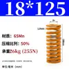 Padrão Japonês Resistente a Altas Temperaturas Mola de Molde Mola de Compressão Doméstica 65Mntf Fio Plano de Alta Resistência Compressão Retangular Alta Elasticidade