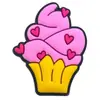 Nueva Serie Rosa Dibujos Animados Creativos Flor para Zapato Hebilla para Zapato Zuecos Desmontable DIY Accesorios para Zapatos Decoración de Alta Gama