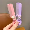 Pente de Desenho Animado Sanrio para Crianças, Pente de Segurança Especial para Bebês e Crianças Pequenas, Não Danifica o Cabelo, Pente de Cabelo Personalizado para Recém-Nascidos