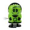 Relógio de Dentes Saltitantes Brinquedo de Corda Dentes Saltitantes Dentes de Fantasma Vampiro Halloween Natal Pequeno Presente Brinquedo de Corda
