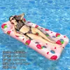 Nuevo producto transfronterizo: Sillón Inflable con Forma de Hoja Tropical, Cama Flotante Inflable, Entretenimiento para Piscina, Flotador Acuático Grueso para una Persona