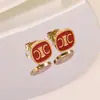 No es necesario quitarse los pendientes al ducharse, tachuelas para el cartílago de titanio, pendientes de gota de aceite, accesorios de diseño para el día a día, joyería de oído de moda al por mayor