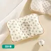Almohada Moldeadora para Recién Nacidos Tipo a 0-6 Meses para Corregir Cabeza Plana, Transpirable Algodón Puro Forma de U para Todas las Estaciones para Bebé