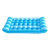 Portavasos Inflable de PVC para Adultos Transfronterizo, Flotador Inflable de Agua de 18 Agujeros, Cama Inflable de Agua, Sillón de Piscina E18