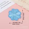 Parches de Tela Bordados Dibujos Animados Bordados de Flores Multicolor Pegatinas con Pegamento Termofusible Parches Decorativos Hechos a Mano DIY Pegatinas de Tela Accesorios para Ropa