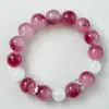 Ágata Cristal Floral Rosa Melocotón DIY Diseño Original Pulsera de Alta Calidad Más Vendida Exquisito al por Mayor Diseño Original