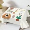 Funda de Tela Antipolvo para Impresora de Dibujos Animados, Funda Antipolvo Universal para Copiadoras y Máquinas de Fax, Pequeños Electrodomésticos del Hogar