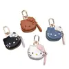 Encanto de Bolso de Hello Kitty de Dibujos Animados Lindo en Stock Llavero Creativo de Gato Kt para Niñas Mini Bolsa de Almacenamiento para Pendientes