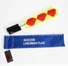Equipamento de Treinamento de Bandeira para Árbitro de Futebol, Bandeira de Bandeirinha, Bandeira de Comando para Atletismo, Bandeiras Vermelha e Amarela, Bandeiras de Sinalização Atacado