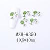 Joyas para uñas 3D, accesorios tridimensionales para uñas, aleación de diamantes, cabeza de belleza, decoraciones para niñas, venta al por mayor, taladro para uñas, joyería