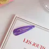 Pinza BB de Color Caramelo Japonés para Cabello Roto, Pinza de Gota de Agua para Flequillo, Pinza Lateral Infantil de Colores Pintada en Spray de 5 cm Accesorio para el Cabello Pasador