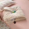 Fio de algodão Classe A de camada dupla fibra de soja colcha de verão simples renda coreana lavável à máquina lavável para dormir nu colcha para ar condicionado