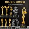 Fábrica de Trofeos de Cristal Nota Musical Premios Concurso de Canto Micrófono Piano Música Danza Medallas Reunión Anual Grabado Conmemoración