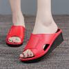 Sandalias de Plataforma de Cuña Impermeables de Tacón Alto sin Cierre para Mujer, Estilo Nuevo Versátil, Verano 2026