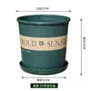 Changsheng Direct Maceta de Plástico Extra Grande Engrosada de 7 Galones 6 Galones Balcón Sala de Estar Plantación Rosas Verdes Árboles Frutales