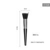 POTIYA Pincel de Doble Rubor de Cabeza Plana Única Color de Puntos Mango de Madera Negra Herramientas Multifuncionales de Belleza Pincel de Maquillaje