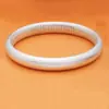 Nuevo Estilo Chino Sólido Boca Cerrada Sutra del Corazón Método Antiguo Heredado Pulsera Chapada en Cobre y Plata Moda Femenina Pulsera Esmaltada de Concubina Imperial Escritura