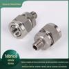 Conector esférico ajustável de aço inoxidável 304 2 pontos 3 pontos adaptador rápido universal bico cone de ventilador rotativo