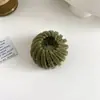 Ferramenta de estilização de cabelo preguiçosa para meninas que vão para a escola: elástico de cabelo ninho de pássaro, rabo de cavalo alto, coque, penteado botão de flor estilo coreano, elástico de cabelo aveludado