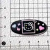 Piezas de Gato Ovaladas de Dibujos Animados Creativas DIY Caseras para Funda de Teléfono, Pasador, Liga para el Cabello, Decoración con Pegamento de Crema Materiales al por Mayor