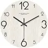 Relógio de Parede de Madeira Luminoso Criativo Direto da Fábrica Relógio Silencioso de Madeira Decoração Simples para Sala de Estar Relógio Decoração Criativa