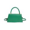 Bolsa de Mão Pequena Texturizada Estilo Ocidental Novo Modelo 2025 Tendência Bolsa Pequena de Ombro Transversal Moda Retrô Bolsa Feminina de PU
