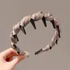 Diadema de Esponja de Color Café con Leche de Gama Alta para Mujer, Diadema de Parte Superior Alta, Nuevo Estilo Otoño e Invierno 2026, Accesorio para el Cabello de Uso Diario