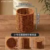 Cesta tejida para guarniciones de hot pot de restaurante, Plato de setas silvestres, Vajilla, Cesta de frutas, Cesta para exhibir verduras, Cubo de lechuga