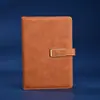 Hebilla en forma de U de fábrica Cuaderno Personalizado A5 Bloc de Notas de Oficina de Negocios B6 Cuaderno con Hebilla Cuaderno Logo Personalizado