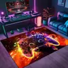 Tapete de Controle de Jogo Americano Tapete Decorativo Resistente a Manchas e Desgaste para Sala de E-Sports Sala de Estar de Casa Sofá Mesa de Centro Cobertor Entrega
