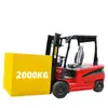 Empilhadeira Elétrica de 2 Toneladas Ride-On, Empilhador Pequeno, 1 Tonelada, 3 Toneladas, Veículo Elétrico de Transporte para Logística de Armazém, Nova Energia