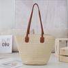 Ombro Feminino Crossbody Straw Woven Bag Beach Bag Nova Saco Feminino Tote Capacidade