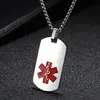 Colgante de Acero Inoxidable con Textura Simple de Arco de Fábrica Tarjeta de Identificación Joyería de Moda para Hombre Llavero Joyería Procesamiento Puntual