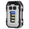Llavero de Luz LED Doble Nuevo Transfronterizo Luz Lateral Cob de Alta Brillo para Exteriores Linterna Mini Cañón de Acero Pequeño Portátil
