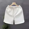 Pantalones cortos blancos con estampado de diamantes de Design Sense, pantalones de marca de moda para hombre, pantalones elegantes para el verano, ropa exterior para el hogar, pantalones cortos.