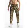 Comércio Exterior Amazon Transfronteiriço Calças Casuais Masculinas Roupas Disco Retrô Calças Casuais Estampadas com Hot Stamping em Forma de Diamante