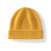 Chapéu Infantil de Cashmere Outono e Inverno Espessado Clássico Versátil Gorro de Lã Tricotado Proteção para as Orelhas Chapéu Quente